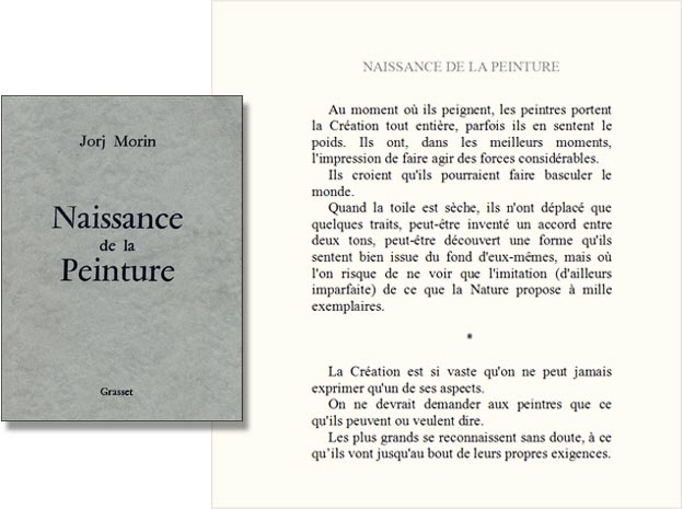 Naissance de la Peinture (extrait)